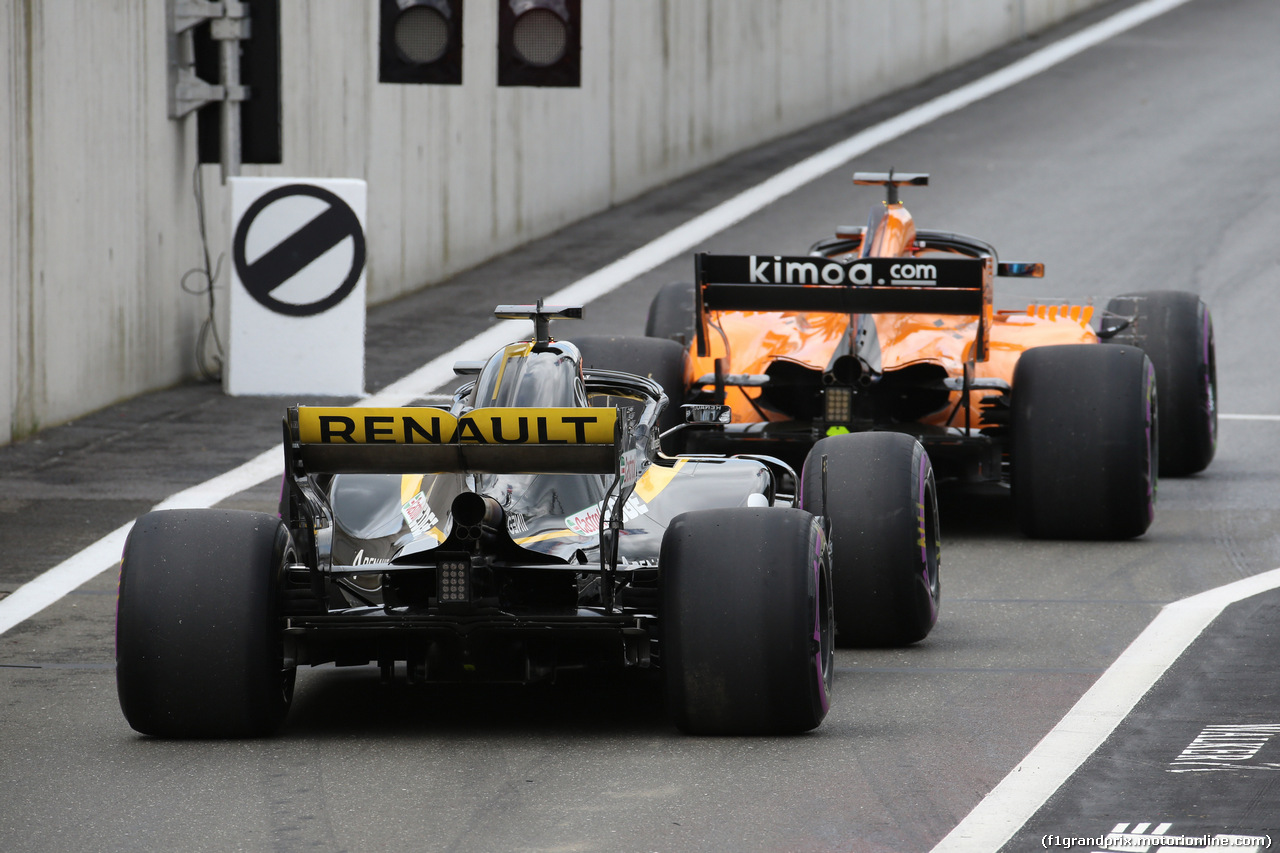 GP AUSTRIA, 29.06.2018- Prove Libere 1, Nico Hulkenberg (GER) Renault Sport F1 Team RS18