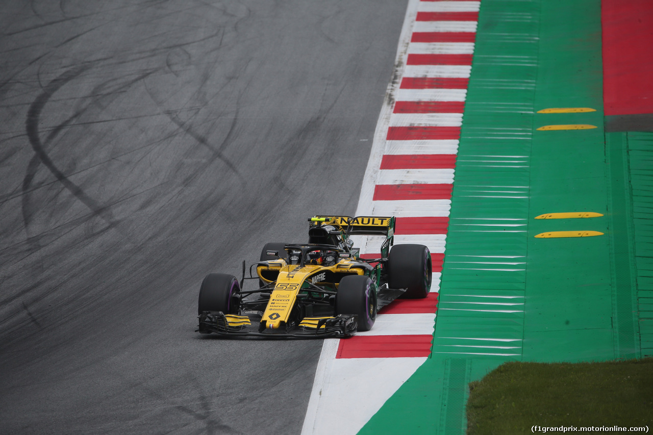 GP AUSTRIA, 29.06.2018- Prove Libere 1, Carlos Sainz Jr (ESP) Renault Sport F1 Team RS18