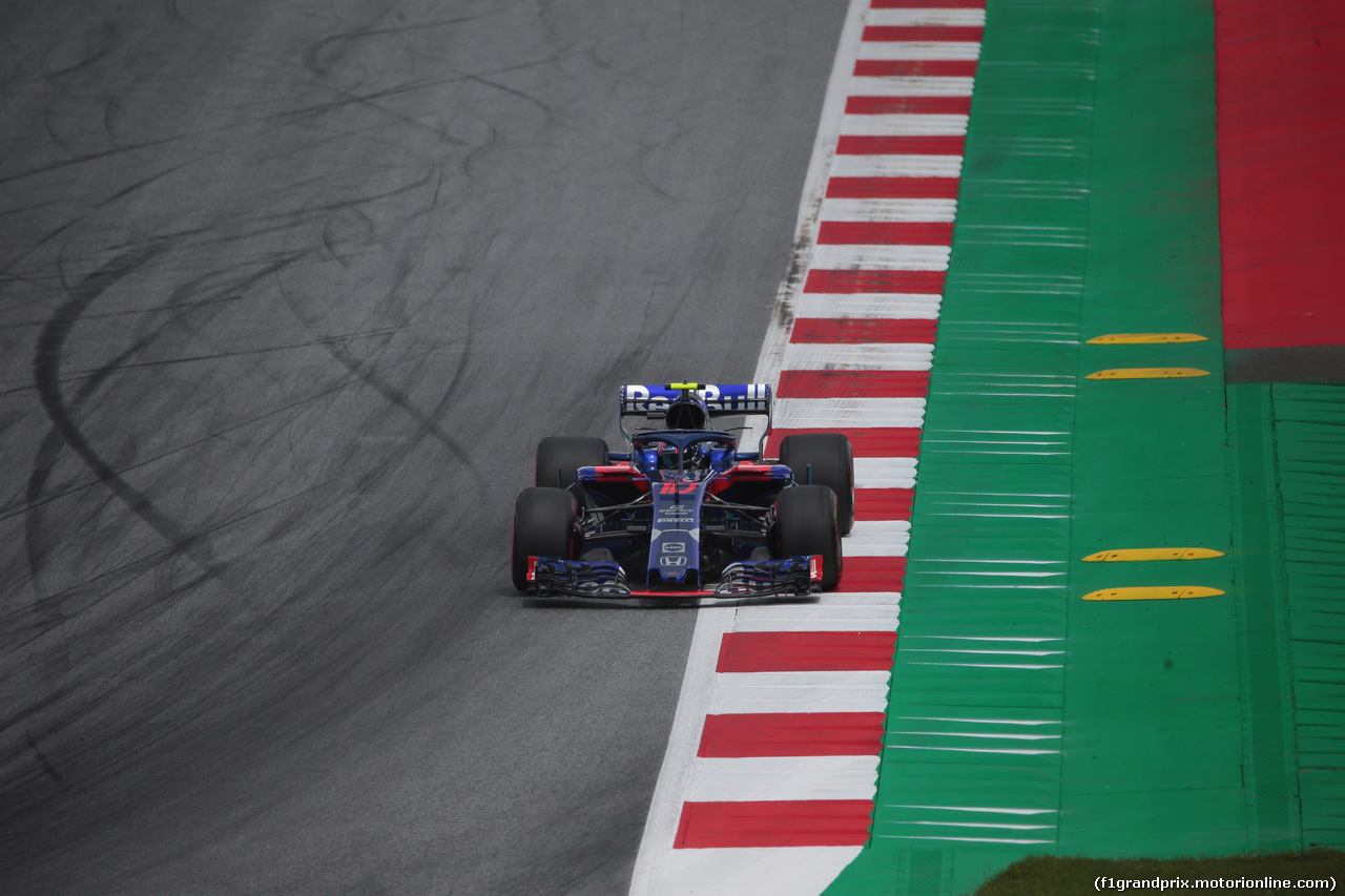 GP AUSTRIA, 29.06.2018- Prove Libere 1, Pierre Gasly (FRA) Scuderia Toro Rosso STR13