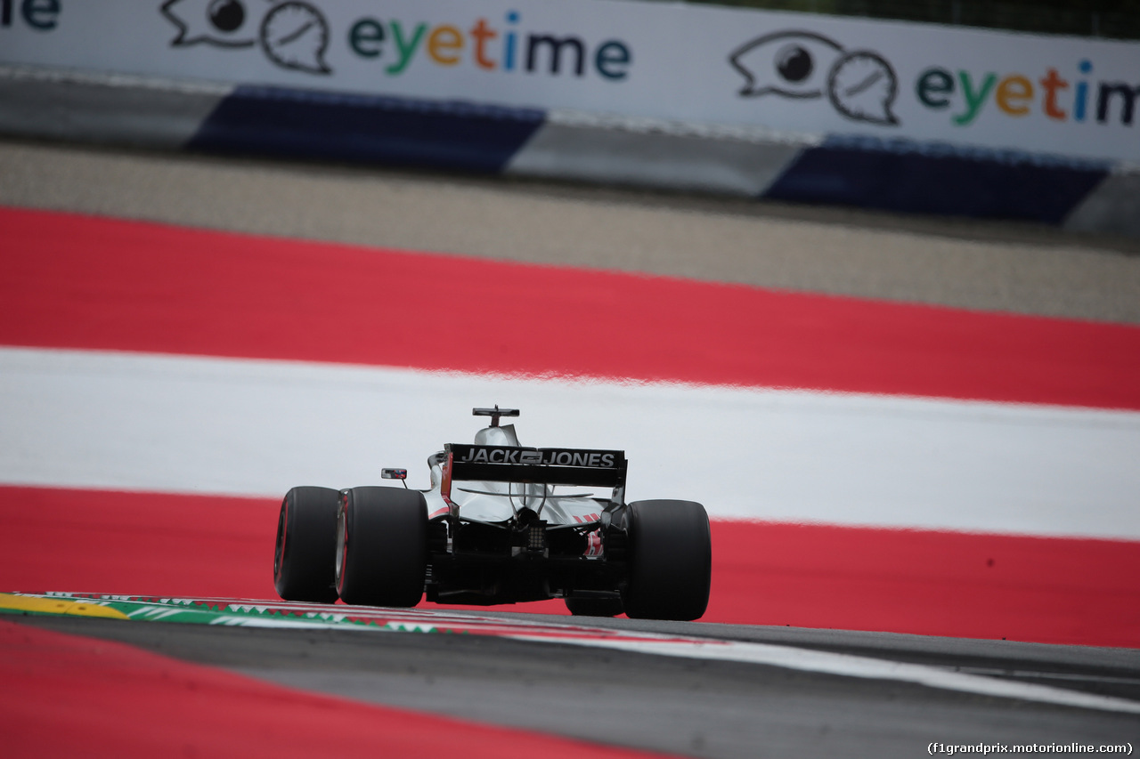 GP AUSTRIA, 29.06.2018- Prove Libere 1, Romain Grosjean (FRA) Haas F1 Team VF-18