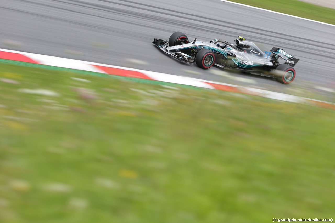 GP AUSTRIA, 29.06.2018- Prove Libere 2, Valtteri Bottas (FIN) Mercedes AMG F1 W09