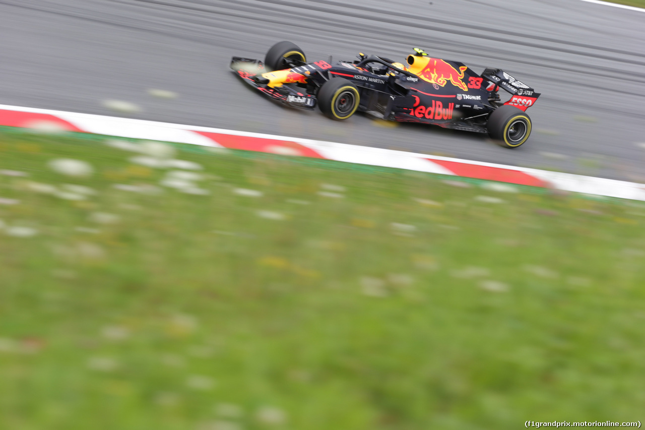 GP AUSTRIA, 29.06.2018- Prove Libere 2, Max Verstappen (NED) Red Bull Racing RB14