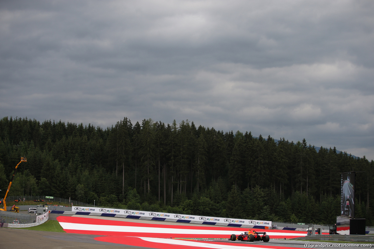 GP AUSTRIA, 29.06.2018- Prove Libere 2, Max Verstappen (NED) Red Bull Racing RB14