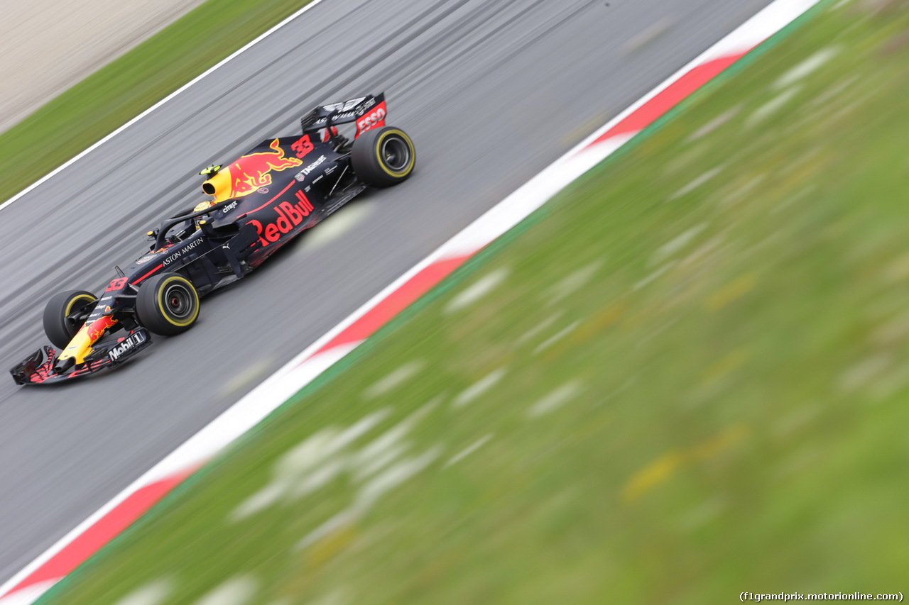 GP AUSTRIA, 29.06.2018- Prove Libere 2, Max Verstappen (NED) Red Bull Racing RB14