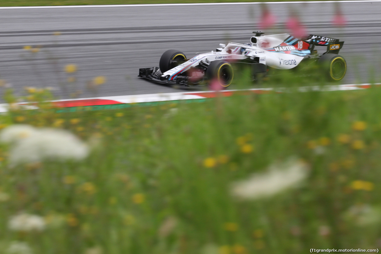 GP AUSTRIA, 29.06.2018- Prove Libere 2, Lance Stroll (CDN) Williams FW41
