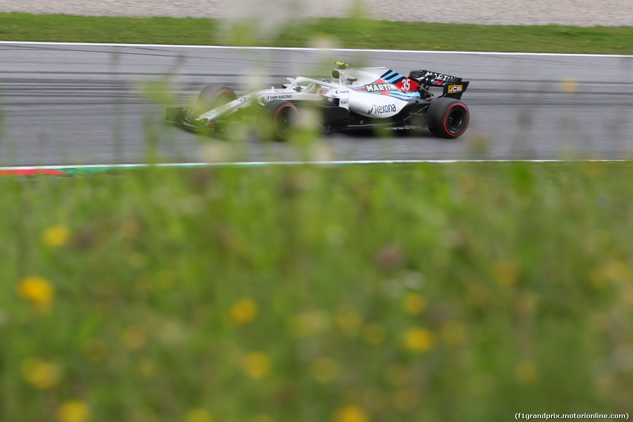 GP AUSTRIA, 29.06.2018- Prove Libere 2, Sergej Sirotkin (RUS) Williams F1 Team FW41