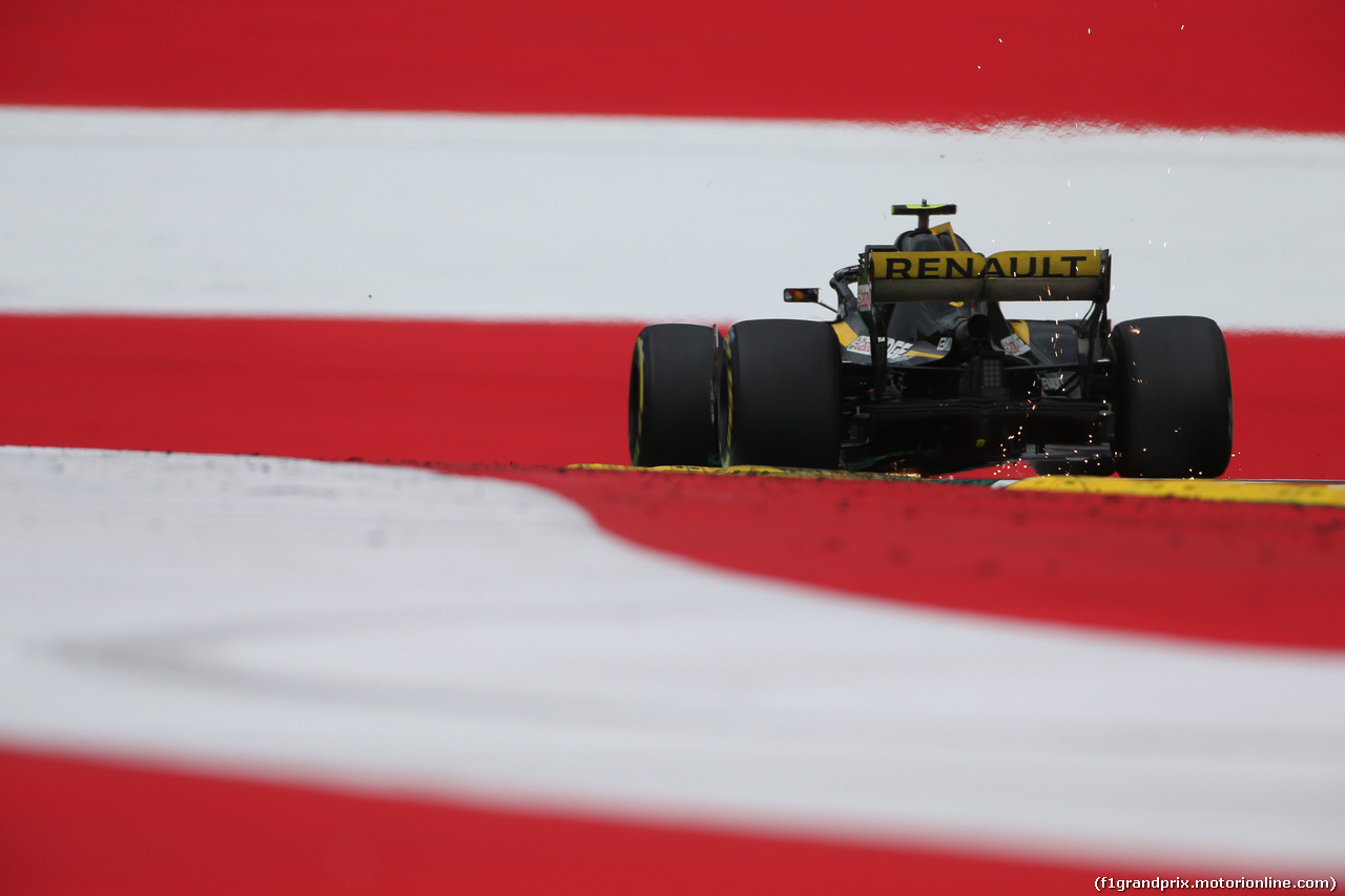 GP AUSTRIA, 29.06.2018- Prove Libere 2, Carlos Sainz Jr (ESP) Renault Sport F1 Team RS18