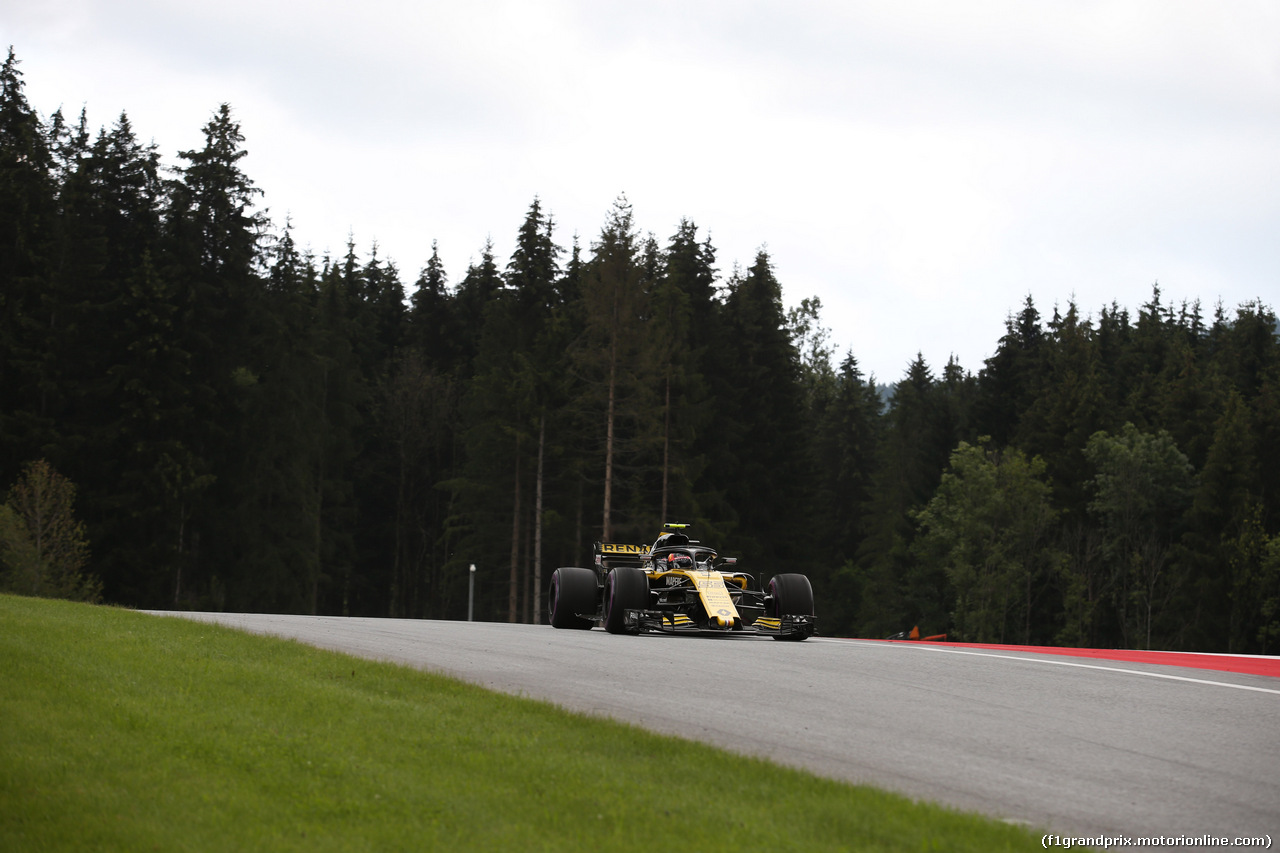 GP AUSTRIA, 29.06.2018- Prove Libere 2, Carlos Sainz Jr (ESP) Renault Sport F1 Team RS18