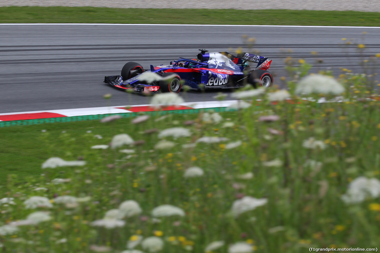 GP AUSTRIA, 29.06.2018- Prove Libere 2, Brendon Hartley (FRA) Scuderia Toro Rosso STR13