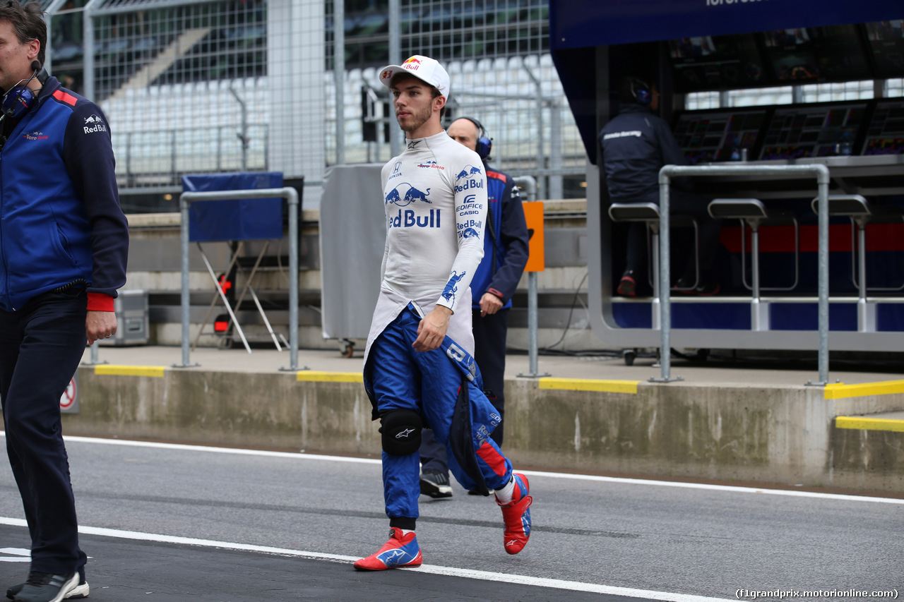 GP AUSTRIA, 29.06.2018- Prove Libere 2, Pierre Gasly (FRA) Scuderia Toro Rosso STR13