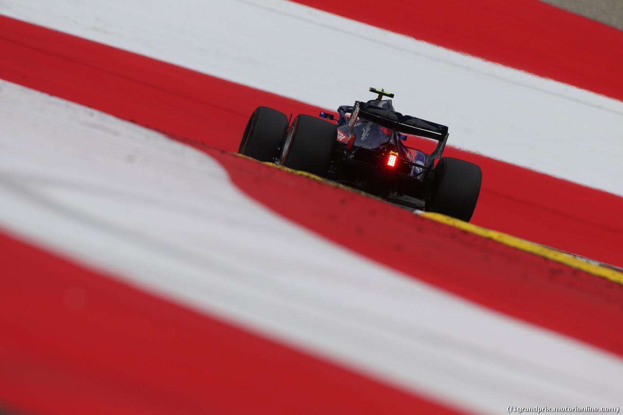 GP AUSTRIA, 29.06.2018- Prove Libere 2, Pierre Gasly (FRA) Scuderia Toro Rosso STR13