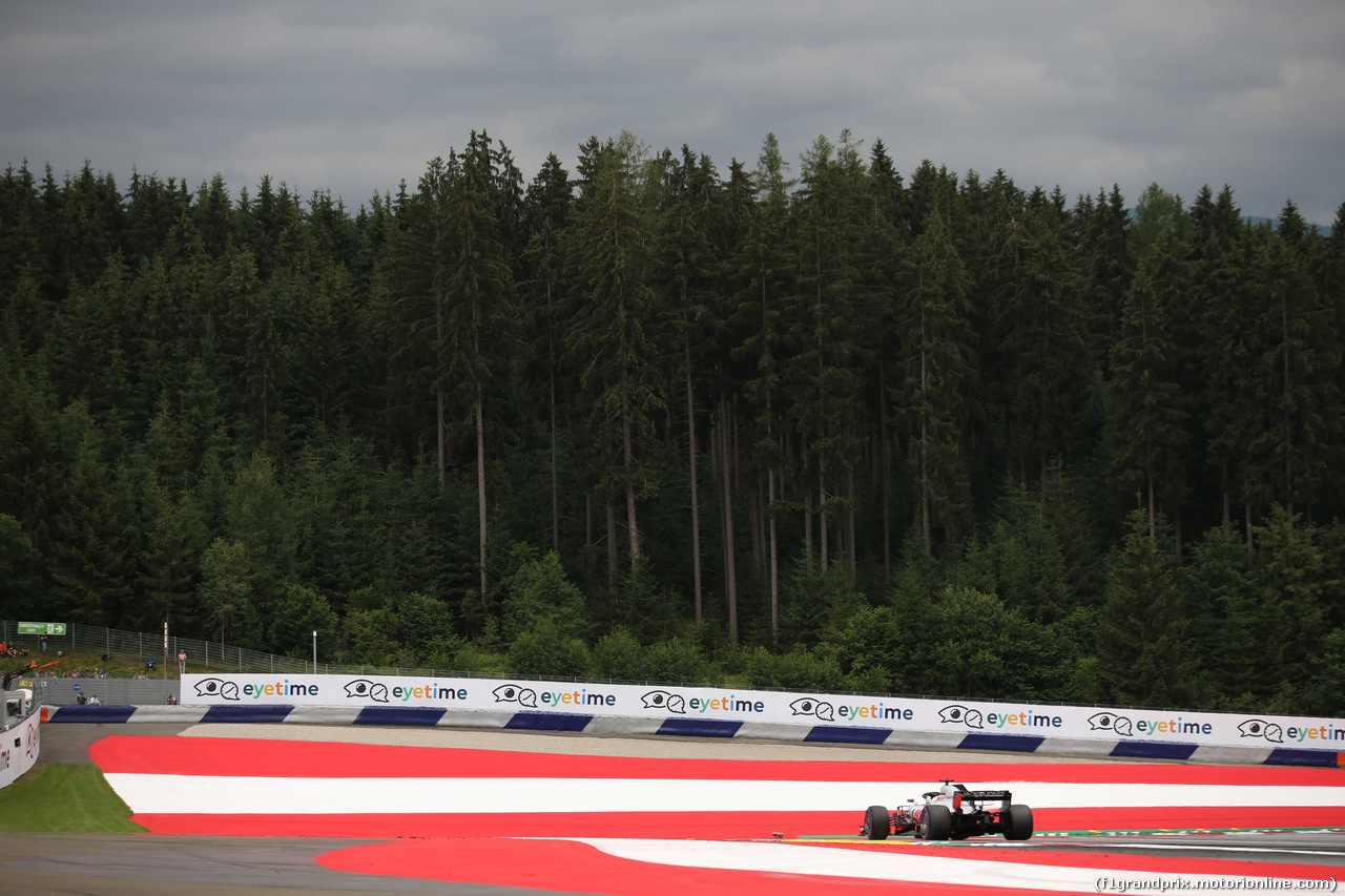 GP AUSTRIA, 29.06.2018- Prove Libere 2, Romain Grosjean (FRA) Haas F1 Team VF-18