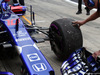 GP AUSTRIA, 29.06.2018- Free Practice 2, Pierre Gasly (FRA) Scuderia Toro Rosso STR13 in pitlane with broken suspension