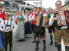 GP AUSTRIA, 29.06.2018- Typical styrian music band in pitlane