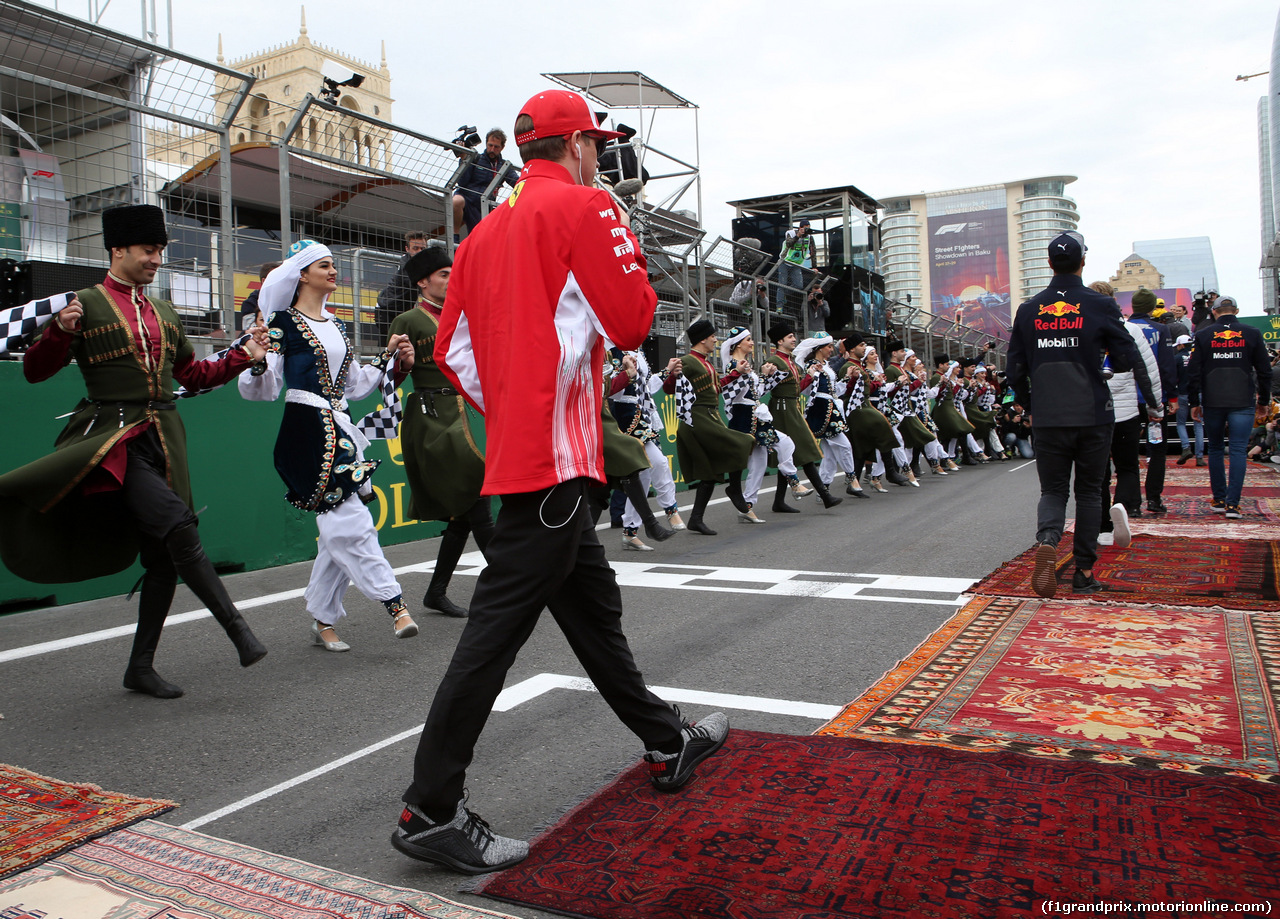 GP AZERBAIJAN, 29.04.2018 - Kimi Raikkonen (FIN) Ferrari SF71H