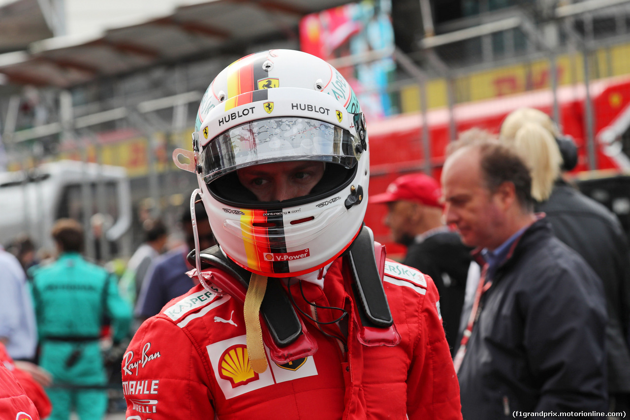GP AZERBAIJAN, 29.04.2018 - Gara, Sebastian Vettel (GER) Ferrari SF71H