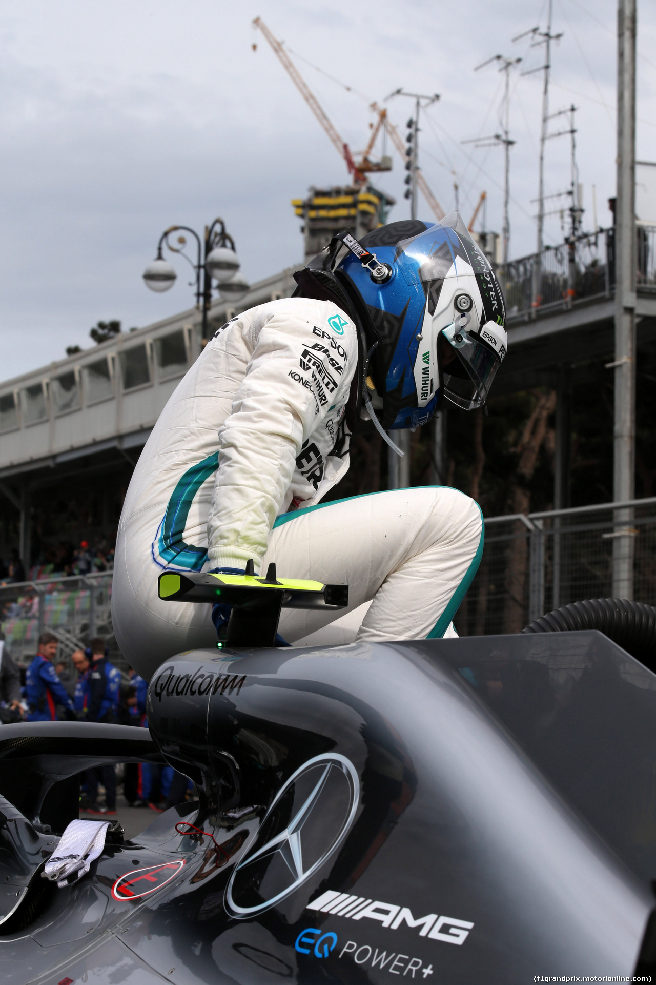 GP AZERBAIJAN, 29.04.2018 - Gara, Valtteri Bottas (FIN) Mercedes AMG F1 W09