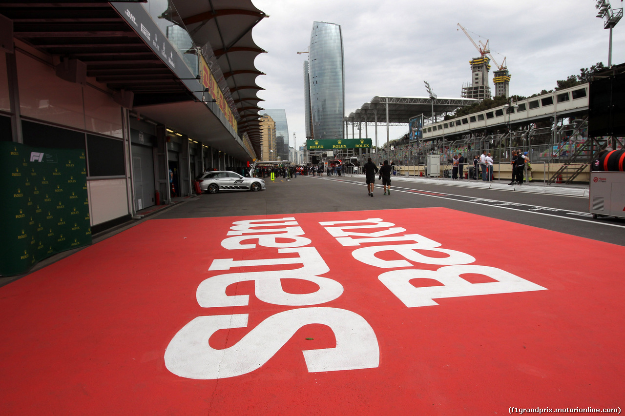 GP AZERBAIJAN, 29.04.2018 - Gara, Circuit Atmosphere