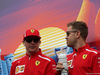 GP AZERBAIJAN, 29.04.2018 - Kimi Raikkonen (FIN) Ferrari SF71H e Sebastian Vettel (GER) Ferrari SF71H