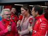 GP AZERBAIJAN, 29.04.2018 - Gara, Jacques Villeneuve (CAN), Federica Masolin, Sky e Marc Gene (ESP), Test Driver Ferrari