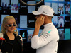 GP AZERBAIJAN, 29.04.2018 - Gara, Christina Aguilera (USA), singer e Lewis Hamilton (GBR) Mercedes AMG F1 W09