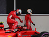 GP AZERBAIJAN, 29.04.2018 - Gara, 2nd place Kimi Raikkonen (FIN) Ferrari SF71H e Sebastian Vettel (GER) Ferrari SF71H