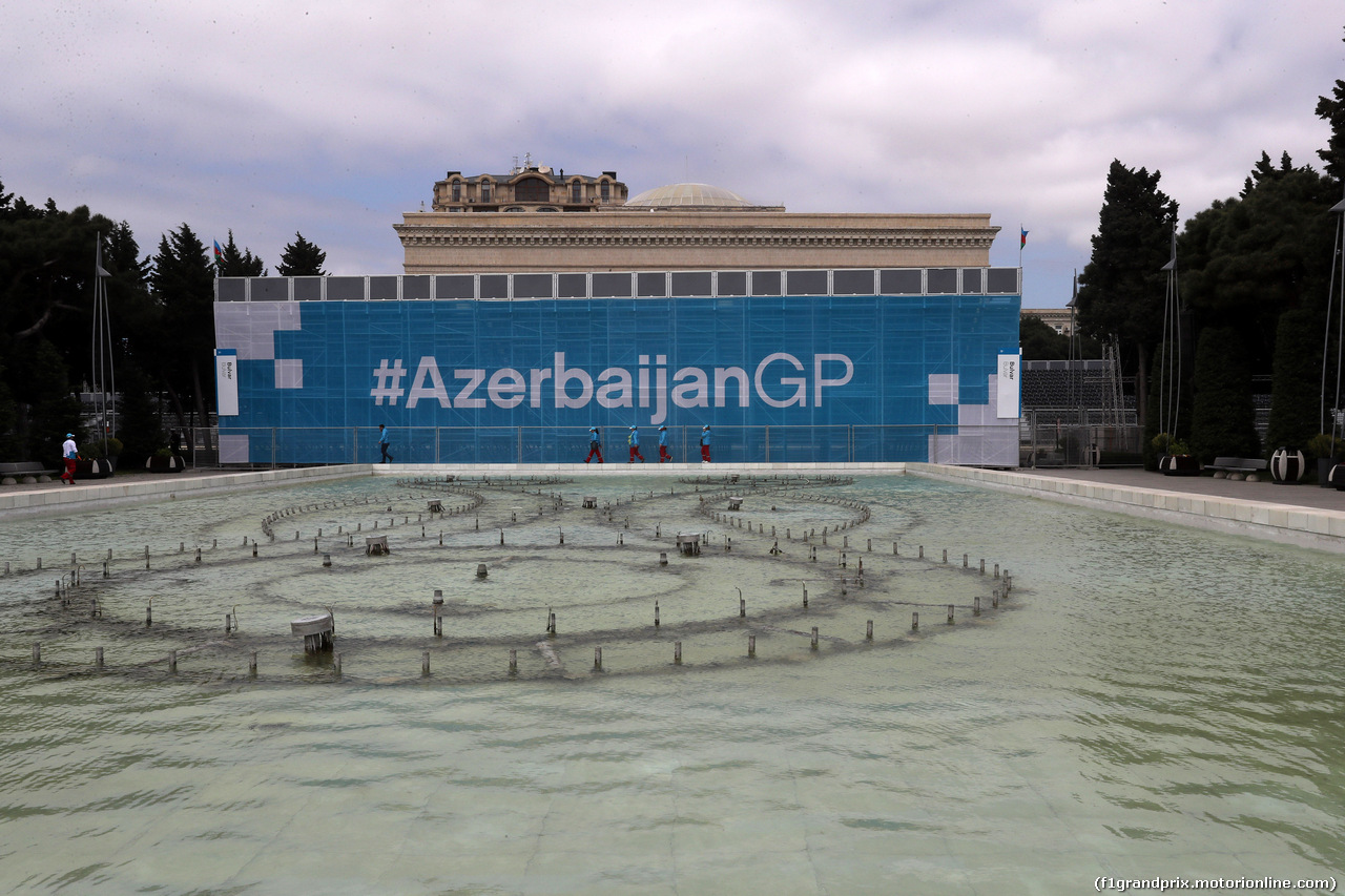 GP AZERBAIJAN, 25.04.2018 - Circuit Atmosphere