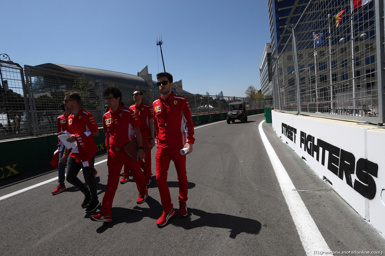 GP AZERBAIJAN, 26.04.2018 - Sebastian Vettel (GER) Ferrari SF71H
