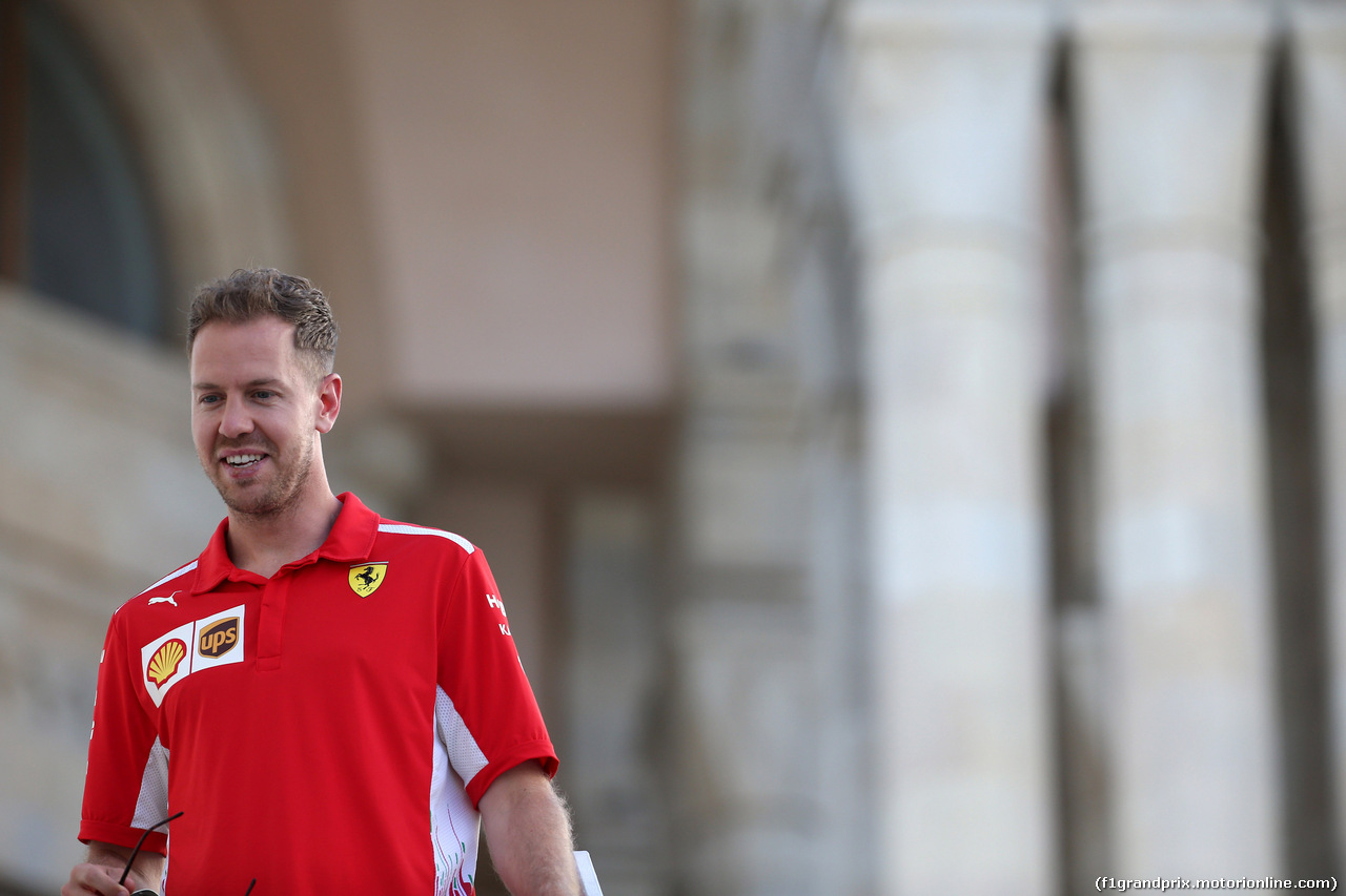 GP AZERBAIJAN, 26.04.2018 - Sebastian Vettel (GER) Ferrari SF71H