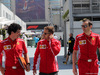 GP AZERBAIJAN, 26.04.2018 - Edoardo Brosco (ITA) Ferrari F1 – Track Engineer, Sebastian Vettel (GER) Ferrari SF71H e Riccardo Adami (ITA) Ferrari Gara Engineer