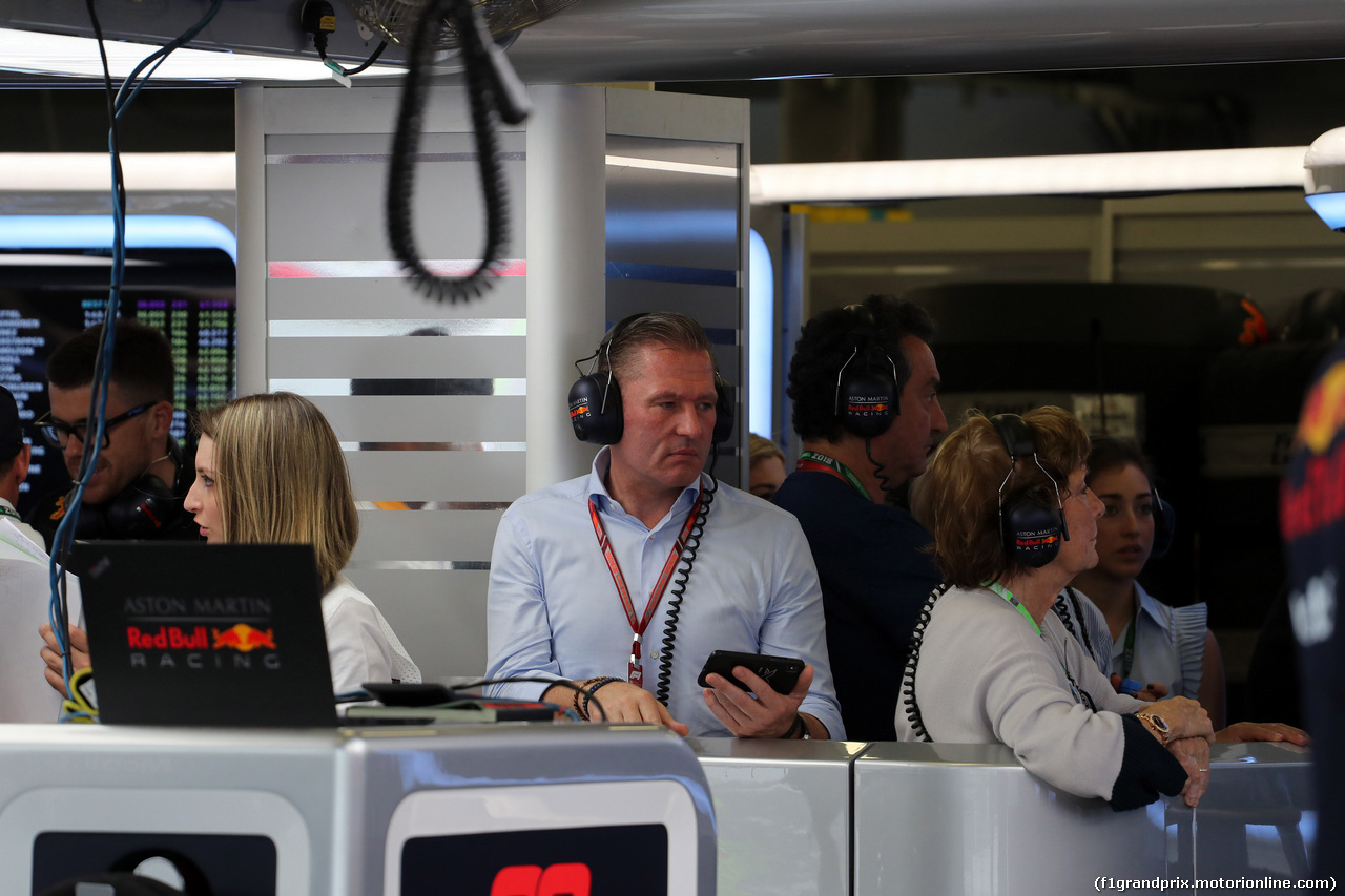GP AZERBAIJAN, 28.04.2018 - Prove Libere 3, Jos Verstappen (NDL) father of Max Verstappen (NED) Red Bull Racing RB14