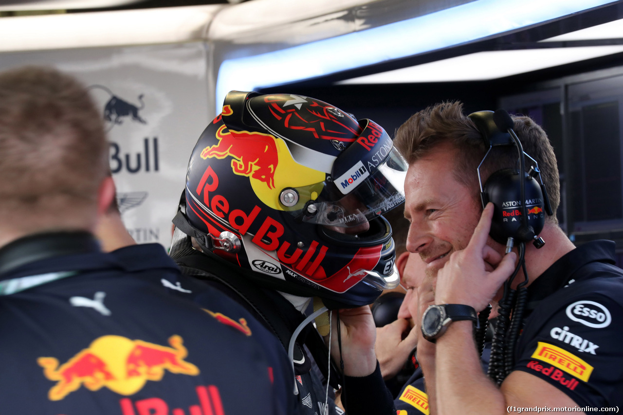 GP AZERBAIJAN, 28.04.2018 - Prove Libere 3, Max Verstappen (NED) Red Bull Racing RB14