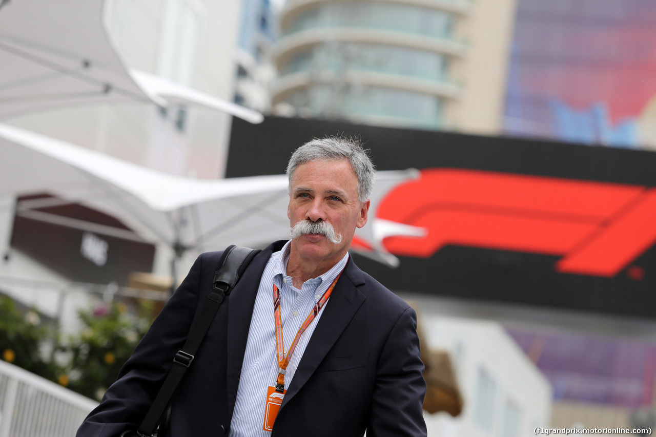 GP AZERBAIJAN, 28.04.2018 - Chase Carey (USA) Formula One Group Chairman