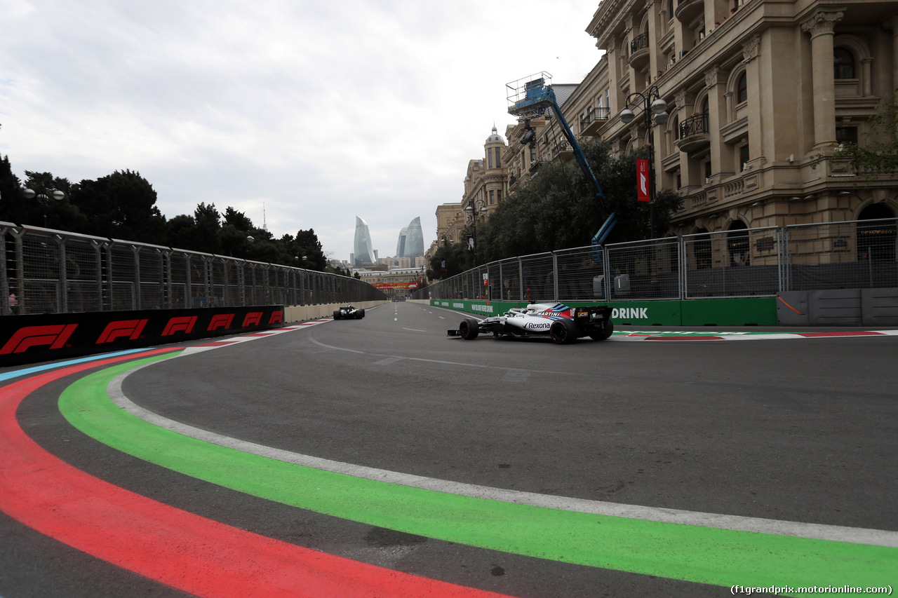 GP AZERBAIJAN, 28.04.2018 - Qualifiche, Lance Stroll (CDN) Williams FW41