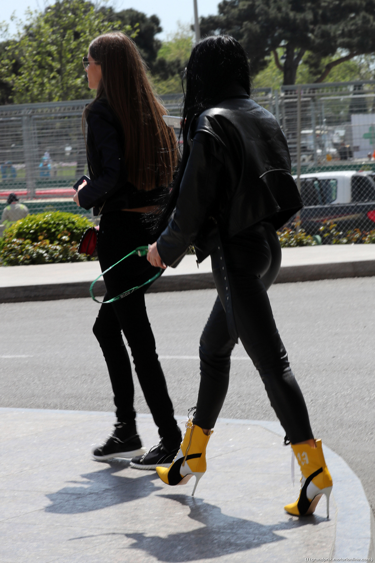 GP AZERBAIJAN, 27.04.2018 - Ragazzas in the paddock