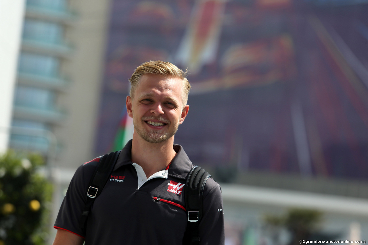 GP AZERBAIJAN, 27.04.2018 - Kevin Magnussen (DEN) Haas F1 Team VF-18