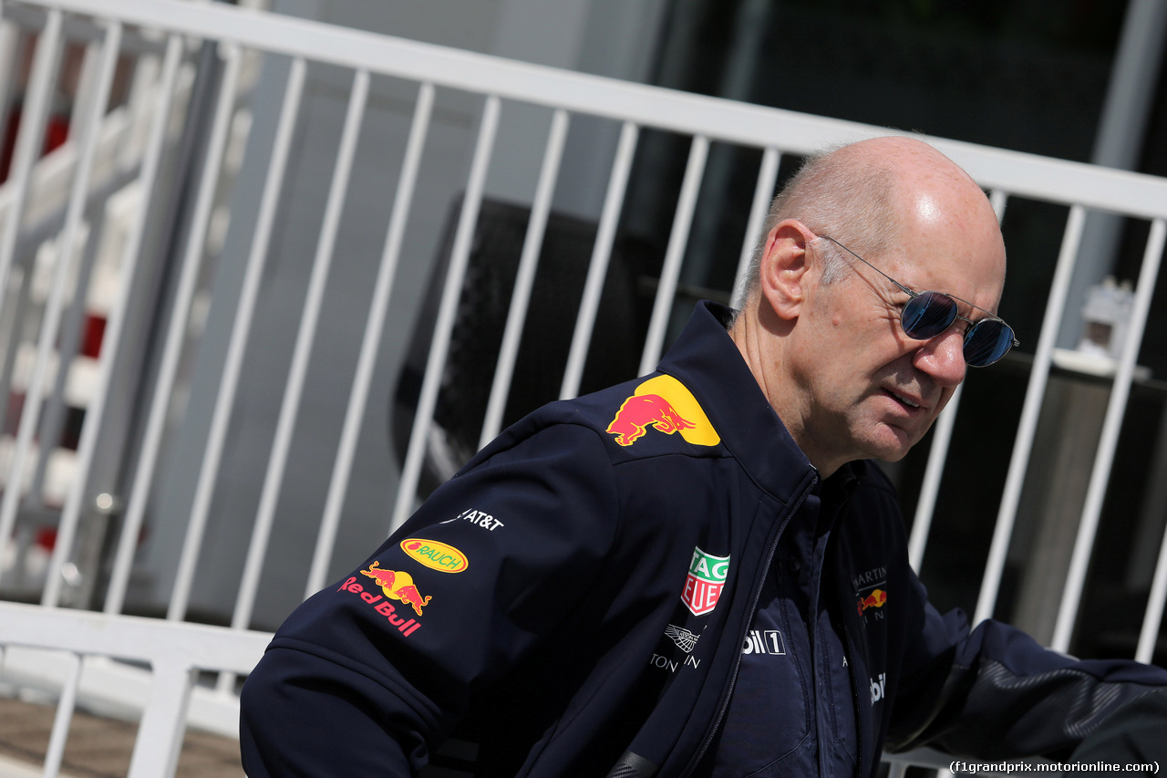 GP AZERBAIJAN, 27.04.2018 - Adrian Newey (GBR), Red Bull Racing , Technical Operations Director