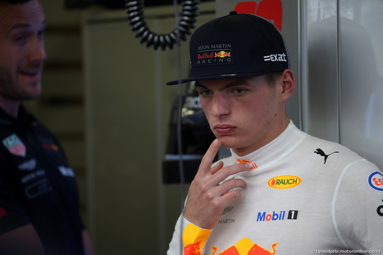 GP AZERBAIJAN, 27.04.2018 - Prove Libere 2, Max Verstappen (NED) Red Bull Racing RB14