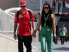 GP AZERBAIJAN, 27.04.2018 - Kimi Raikkonen (FIN) Ferrari SF71H e Minttu Raikkonen, wife of Kimi Raikkonen (FIN)