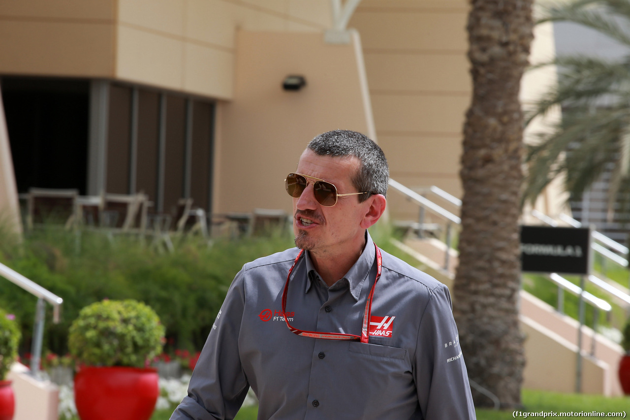 GP BAHRAIN, 08.04.2018 - Guenther Steiner (ITA) Haas F1 Team Prinicipal