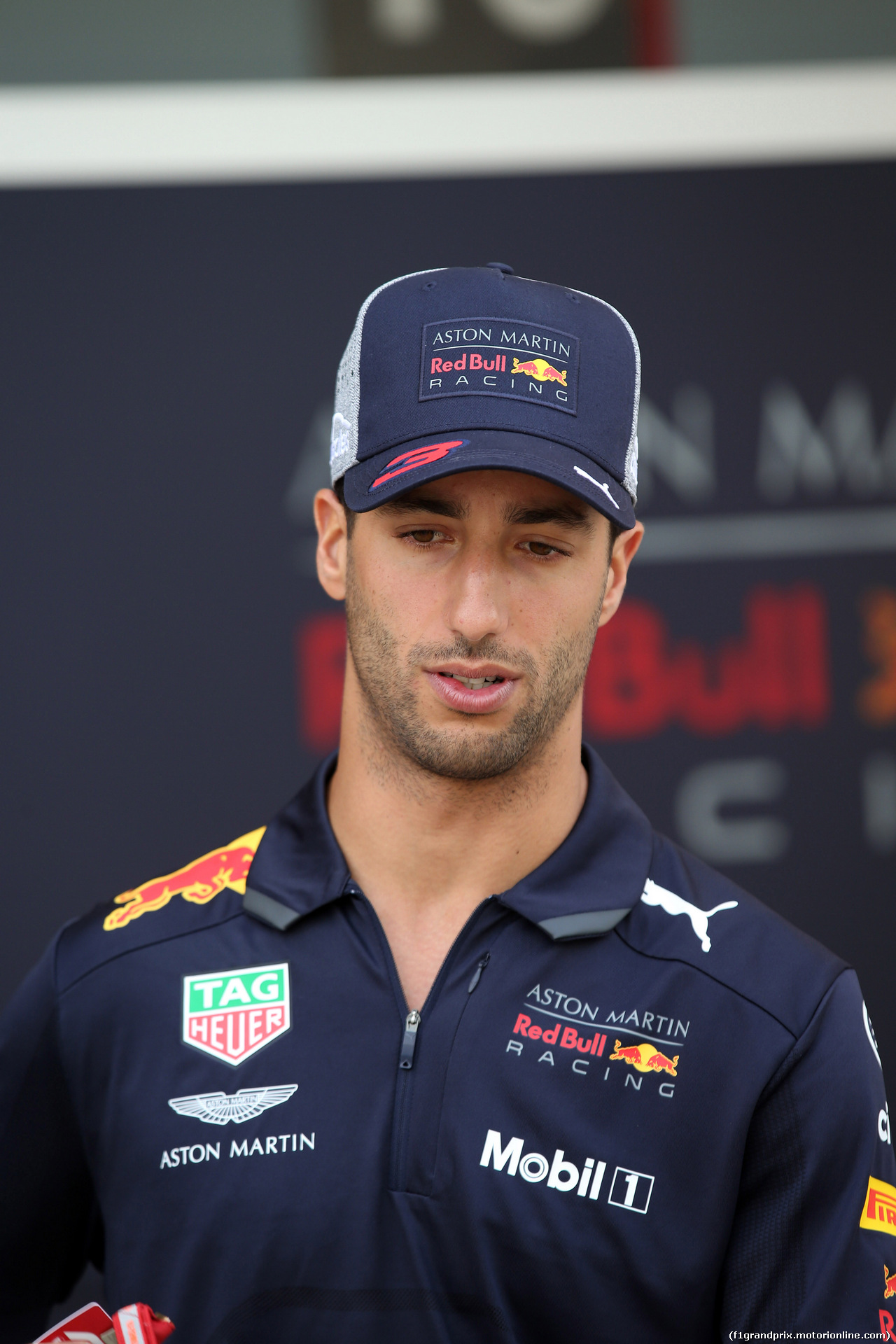 GP BAHRAIN, 08.04.2018 - Daniel Ricciardo (AUS) Red Bull Racing RB14