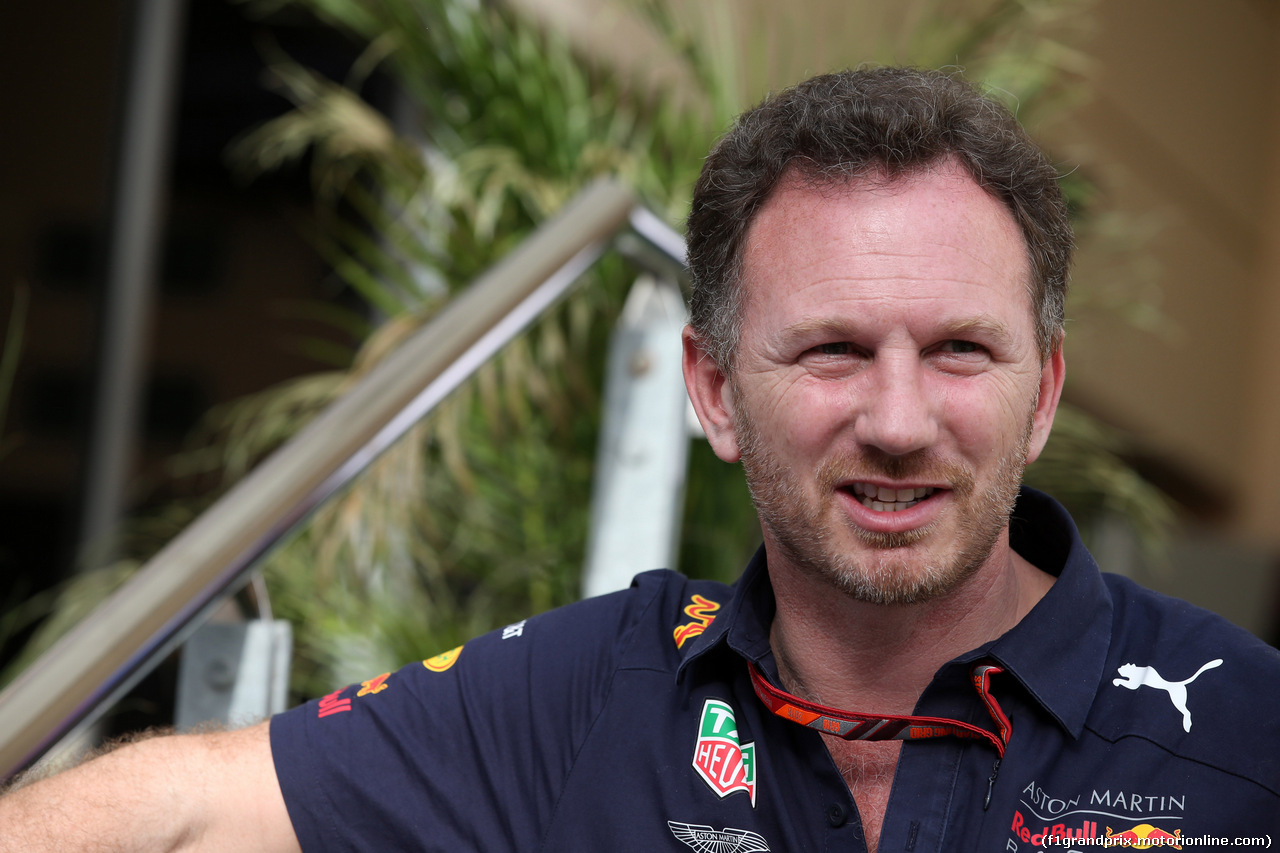GP BAHRAIN, 08.04.2018 - Christian Horner (GBR), Red Bull Racing, Sporting Director