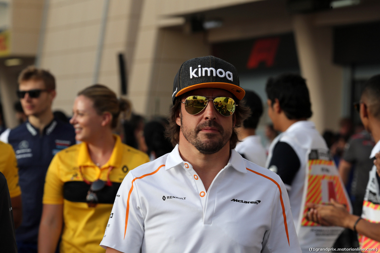 GP BAHRAIN, 08.04.2018 - Fernando Alonso (ESP) McLaren MCL33