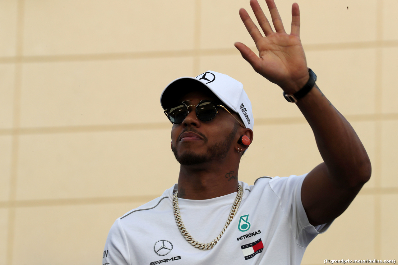 GP BAHRAIN, 08.04.2018 - Lewis Hamilton (GBR) Mercedes AMG F1 W09