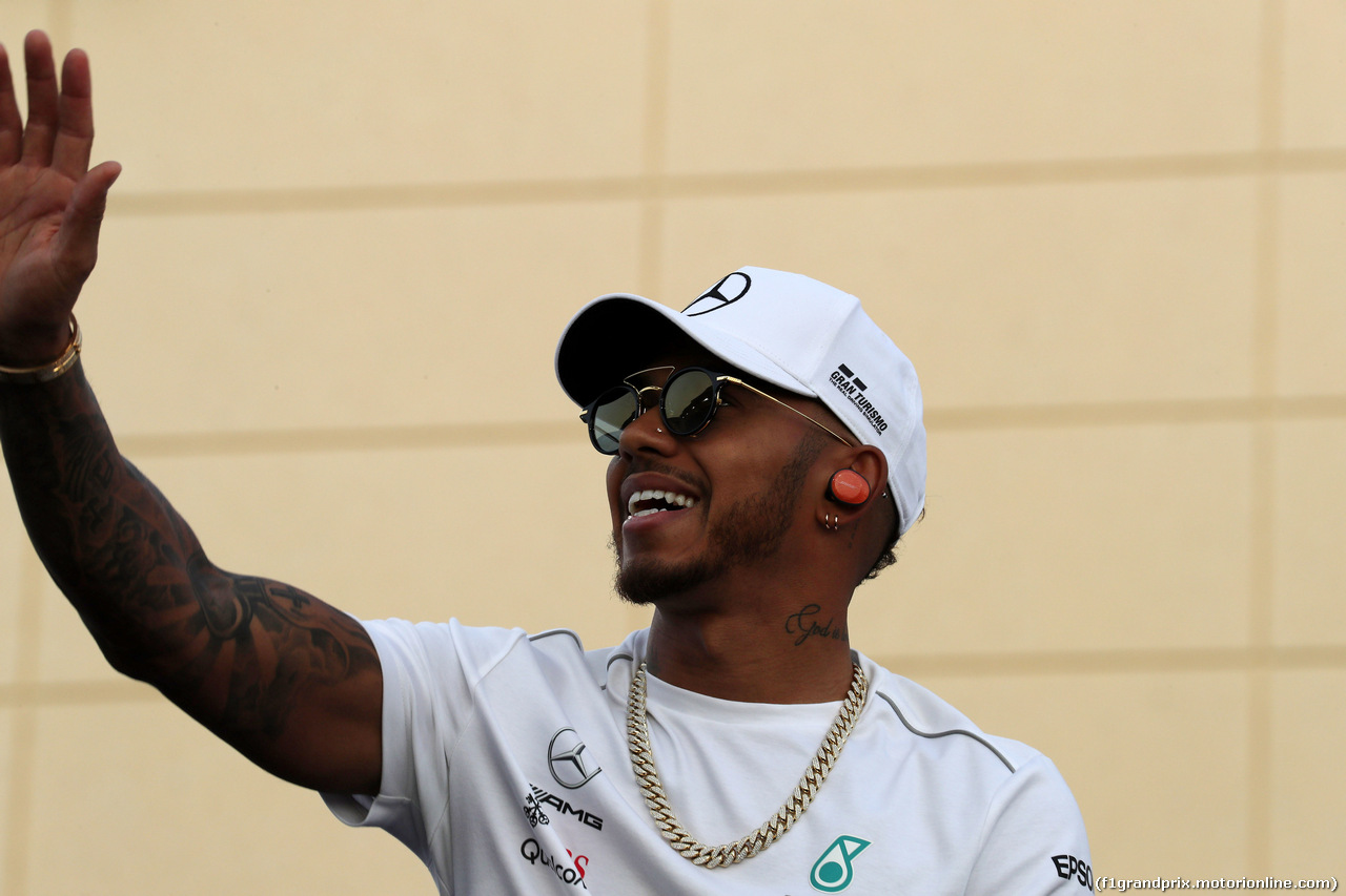 GP BAHRAIN, 08.04.2018 - Lewis Hamilton (GBR) Mercedes AMG F1 W09