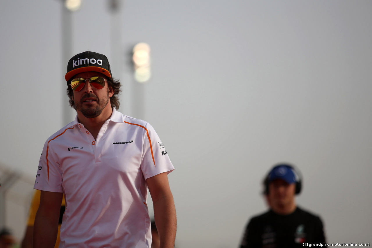 GP BAHRAIN, 08.04.2018 - Fernando Alonso (ESP) McLaren MCL33