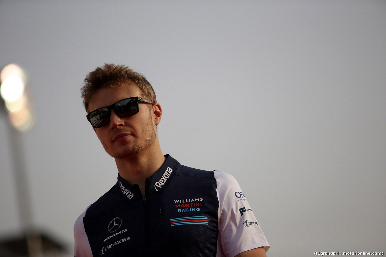 GP BAHRAIN, 08.04.2018 - Sergey Sirotkin (RUS) Williams FW41