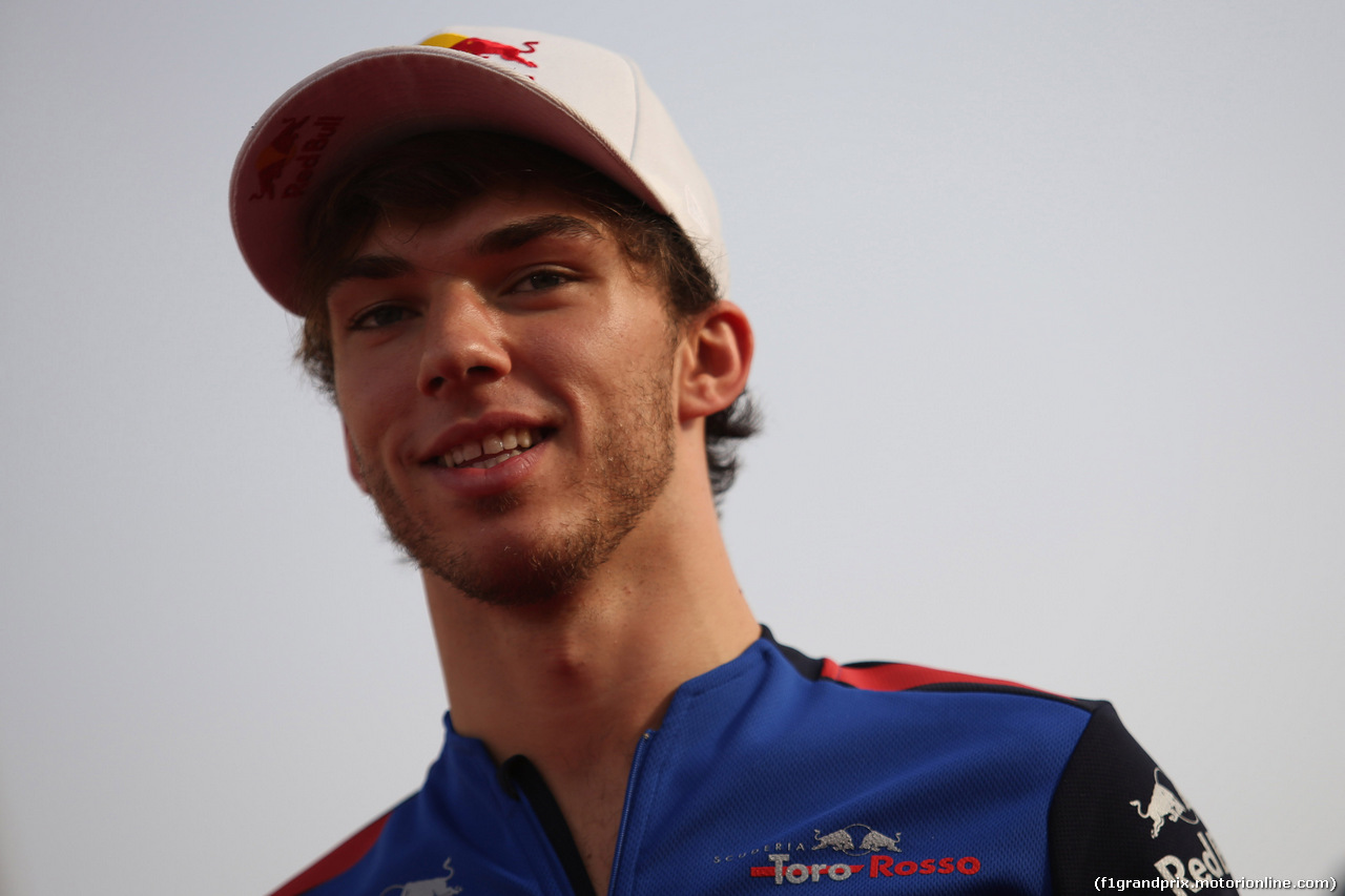GP BAHRAIN, 08.04.2018 - Pierre Gasly (FRA) Scuderia Toro Rosso STR13