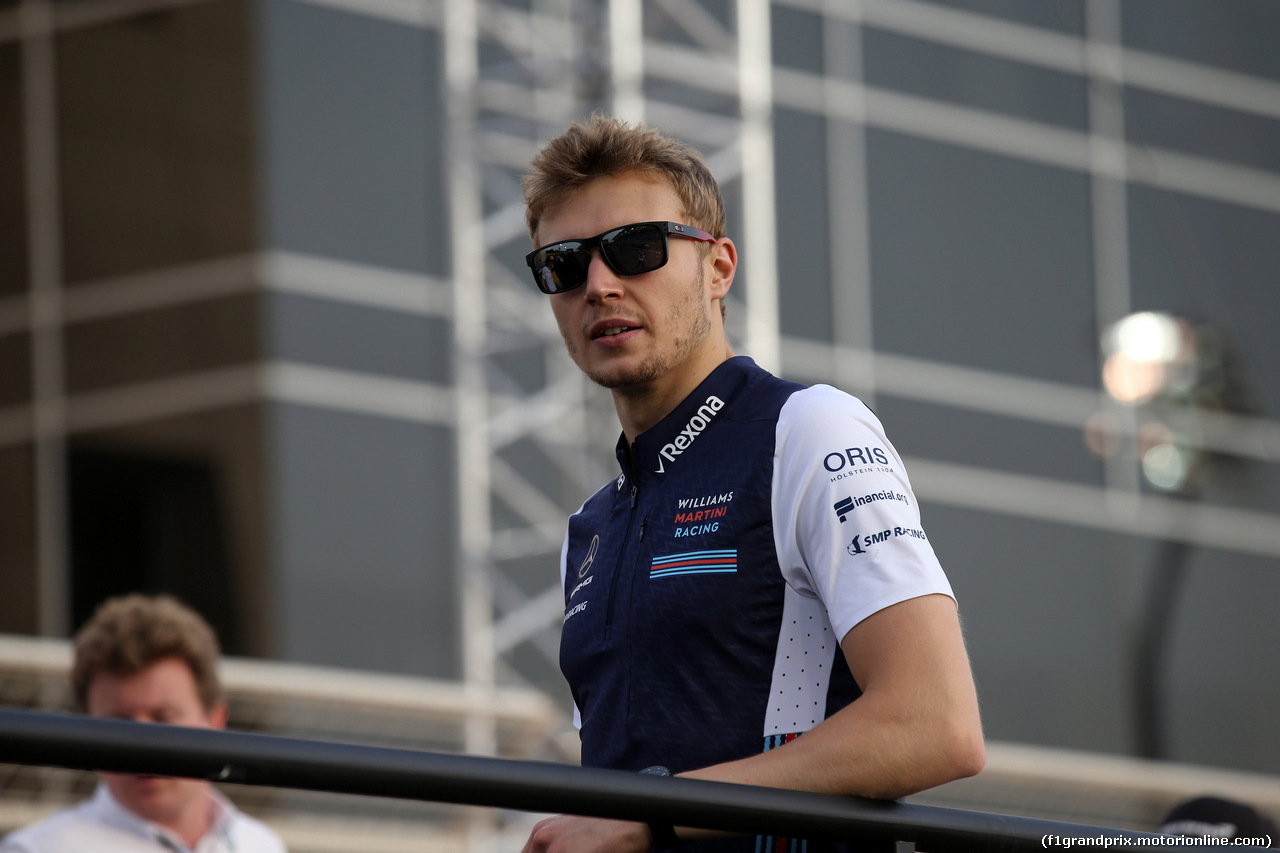 GP BAHRAIN, 08.04.2018 - Sergey Sirotkin (RUS) Williams FW41
