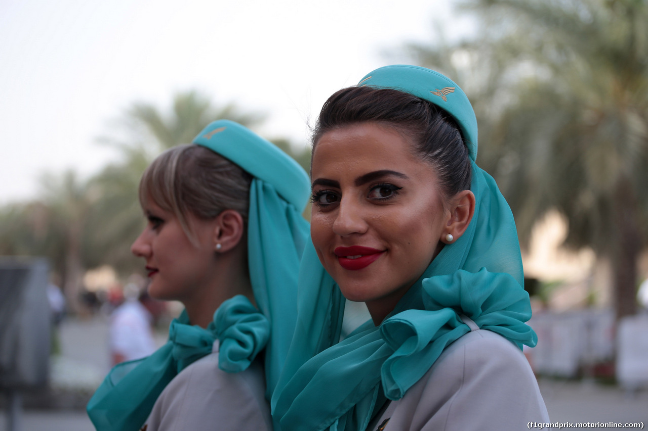 GP BAHRAIN, 08.04.2018 - Ragazzas in the paddock